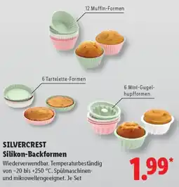 Lidl SILVERCREST Silikon-Backformen Angebot