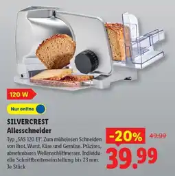 Lidl SILVERCREST Allesschneider Angebot