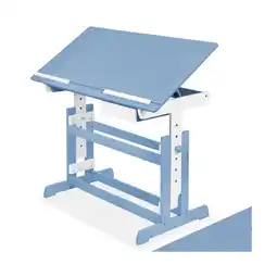 Netto Marken-Discount tectake Schreibtisch, aus Holz, abgerundete Kanten, 109 x 55 x 94 cm Angebot