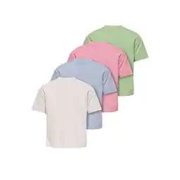 Netto Marken-Discount Kids Only T-Shirt SOLEI LIFE Kurzarmshirt 4er Pack Angebot