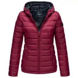 Netto Marken-Discount MARIKOO Damen modische Steppjacke Übergangsjacke mit großer Kapuze Lucy Angebot