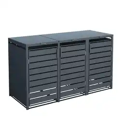 Netto Marken-Discount Westmann Metall Mülltonnenbox Kubus - versch. Ausführungen Angebot