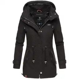 Netto Marken-Discount MARIKOO Damen Moderner Outdoorjacke Übergangsparka aus Baumwolle mit Kapuze Nyokoo Angebot