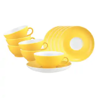 Netto Marken-Discount Seltmann Weiden Teetassen mit Untertassen Liberty Pure Colors 140 ml 6er Set Angebot