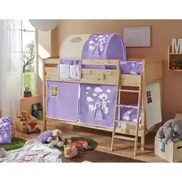 Netto Marken-Discount TiCAA Etagenbett Erni Country Kiefer Natur Angebot