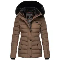 Netto Marken-Discount NAVAHOO Damen Warme Steppjacke Winterjacke mit weicher Kunstfell-Kapuze Milianaa Angebot