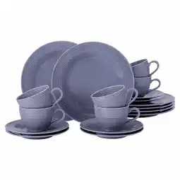 Netto Marken-Discount Seltmann Weiden Kaffeeservice Beat Color Glaze 18er Set Angebot