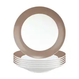 Netto Marken-Discount Seltmann Weiden Suppenteller Liberty Pure Colors ø 23,5 cm 6er Set Angebot
