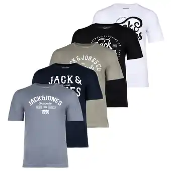 Netto Marken-Discount JJLEOGRA TEE CREW NECK 5PK Herren T-Shirt Angebot