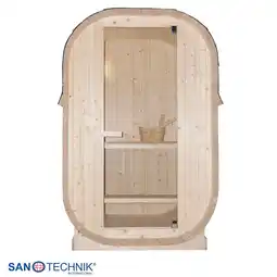 Netto Marken-Discount LINDHOLM AußenSauna für 1-2 P. 128,2x120x194 cm (Bausatz) Angebot