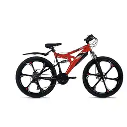 Netto Marken-Discount WYLD WYLD Mountainbike Fully 26'' Bliss schwarz-gelb 21 Gänge RH 47 cm Magnesium-Laufräder Angebot