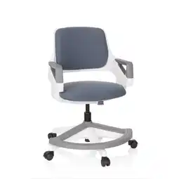 Netto Marken-Discount hjh OFFICE Kinderdrehstuhl KID FLEX Stoff mit Armlehnen Angebot