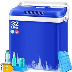 Netto Marken-Discount KESSER 32 L Kühlbox 12V, 230V Stecker, Mini-Kühlschrank, Thermoelektrische Warmhaltebox Angebot