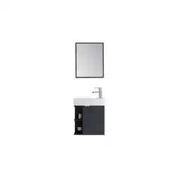 Netto Marken-Discount Sanotechnik Spring 50x60cm grau Unterschrank + WT + Spiegel - versch. Auführungen Angebot