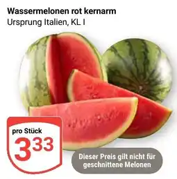 Globus Wassermelonen rot kernarm Angebot