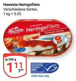 Globus Hawesta Heringsfilets Angebot