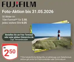 Globus FUJIFILM 50 Bilder im 10er-Format Angebot