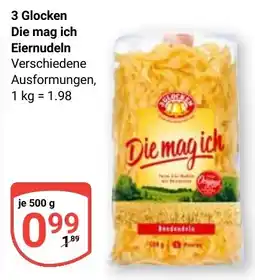 Globus 3 Glocken Die mag ich Eiernudeln Angebot