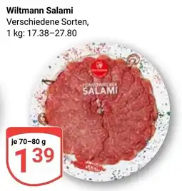 Globus Wiltmann Salami Angebot