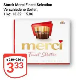 Globus Storck Merci Finest Selection Angebot