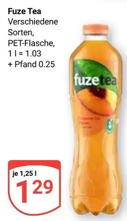 Globus Fuze Tea Angebot
