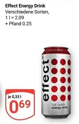 Globus Effect Energy Drink Angebot
