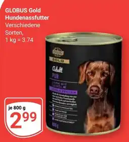 Globus GLOBUS Gold Hundenassfutter Angebot
