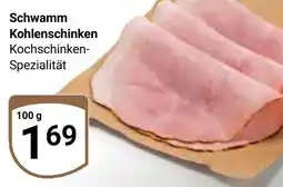 Globus Schwamm Kohlenschinken Angebot