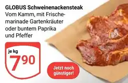 Globus GLOBUS Schweinenackensteak Angebot