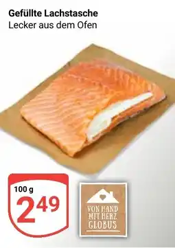 Globus Gefüllte Lachstasche Angebot