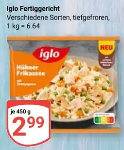 Globus Iglo Fertiggericht Angebot