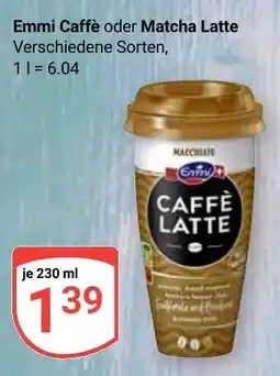 Globus Emmi Caffè oder Matcha Latte Angebot