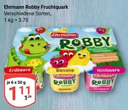 Globus Ehrmann Robby Fruchtquark Angebot