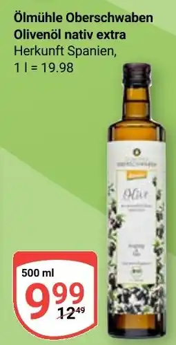 Globus Ölmühle Oberschwaben Olivenöl nativ extra Angebot