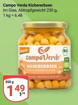 Globus Campo Verde Kichererbsen Angebot