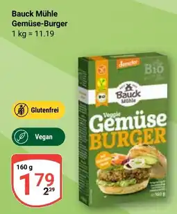 Globus Bauck Mühle Gemüse-Burger Angebot