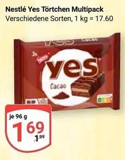 Globus Nestlé Yes Törtchen Multipack Angebot