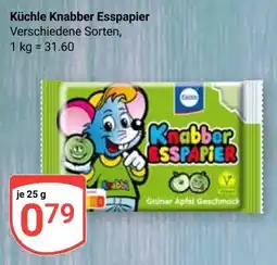 Globus Küchle Knabber Esspapier Angebot