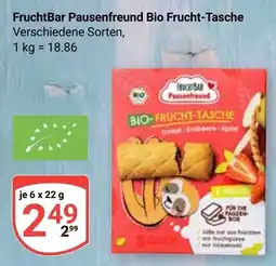 Globus FruchtBar Pausenfreund Bio Frucht-Tasche Angebot