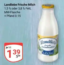 Globus Landliebe Frische Milch Angebot