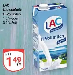 Globus LAC Lactosefreie H-Vollmilch Angebot