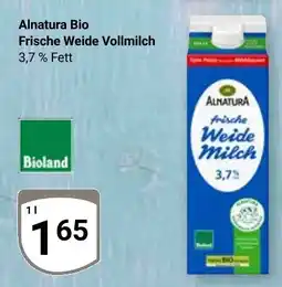 Globus Alnatura Bio Frische Weide Vollmilch Angebot