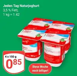 Globus Jeden Tag Naturjoghurt Angebot