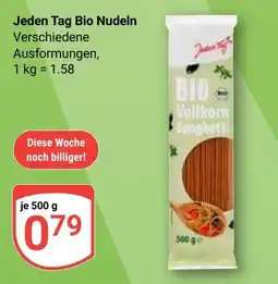 Globus Jeden Tag Bio Nudeln Angebot