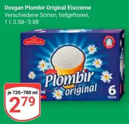 Globus Dovgan Plombir Original Eiscreme Angebot