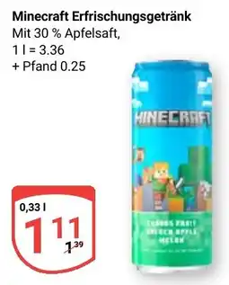 Globus Minecraft Erfrischungsgetränk Angebot