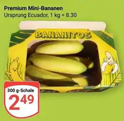 Globus Premium Mini-Bananen Angebot