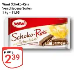Globus Wawi Schoko-Reis Angebot