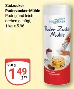 Globus Südzucker Puderzucker-Mühle Angebot