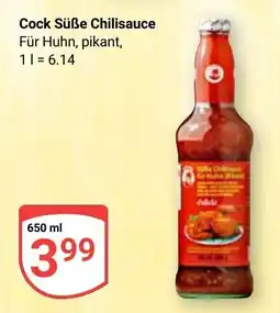 Globus Cock Süße Chilisauce Angebot